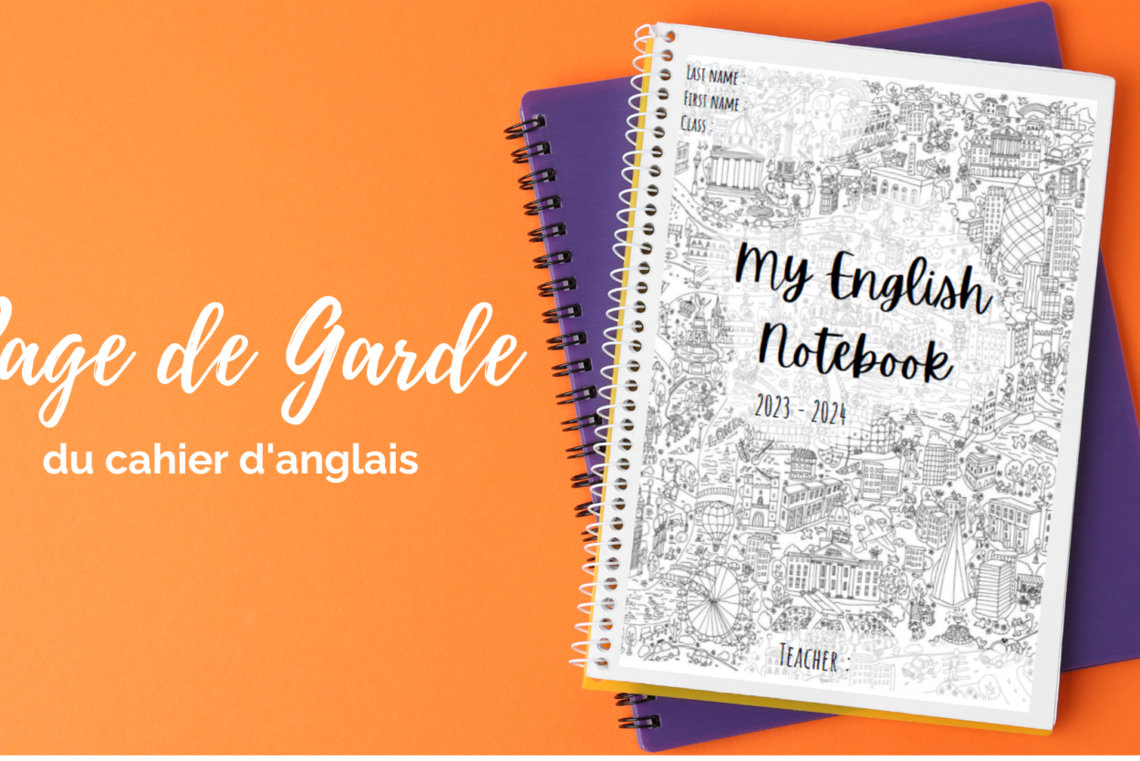 Cahier D'anglais Page De Garde