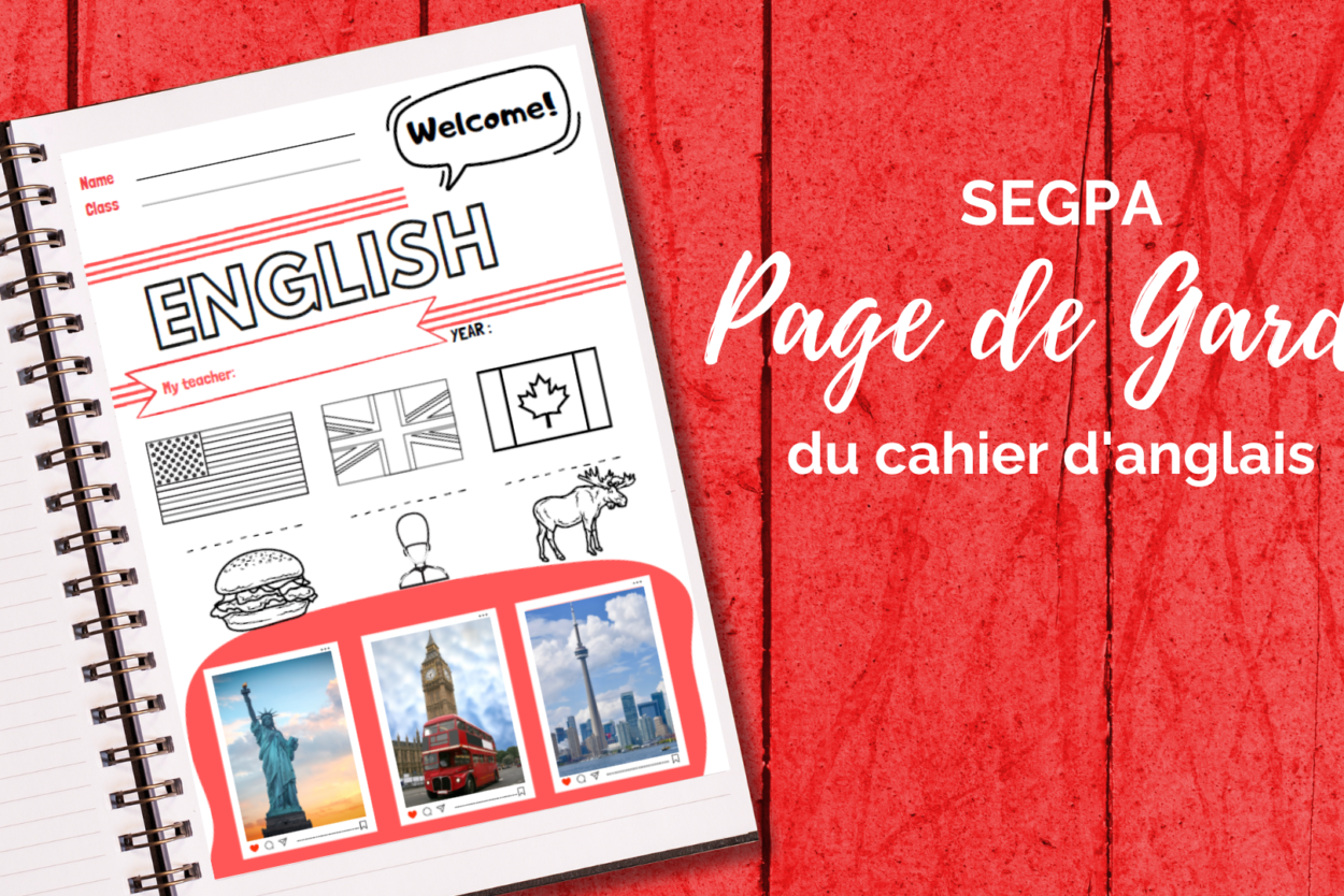 La Page De Garde Du Cahier D anglais Knocking On Teachers Door